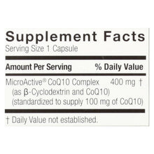 Load image into Gallery viewer, Genceutic Naturals 24 Hour Coq10 - 100 Mg - 60 Vcaps
