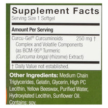 Load image into Gallery viewer, Genceutic Naturals Curcumin - 250 Mg - 60 Softgels
