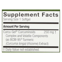 Load image into Gallery viewer, Genceutic Naturals Curcumin - 250 Mg - 60 Softgels

