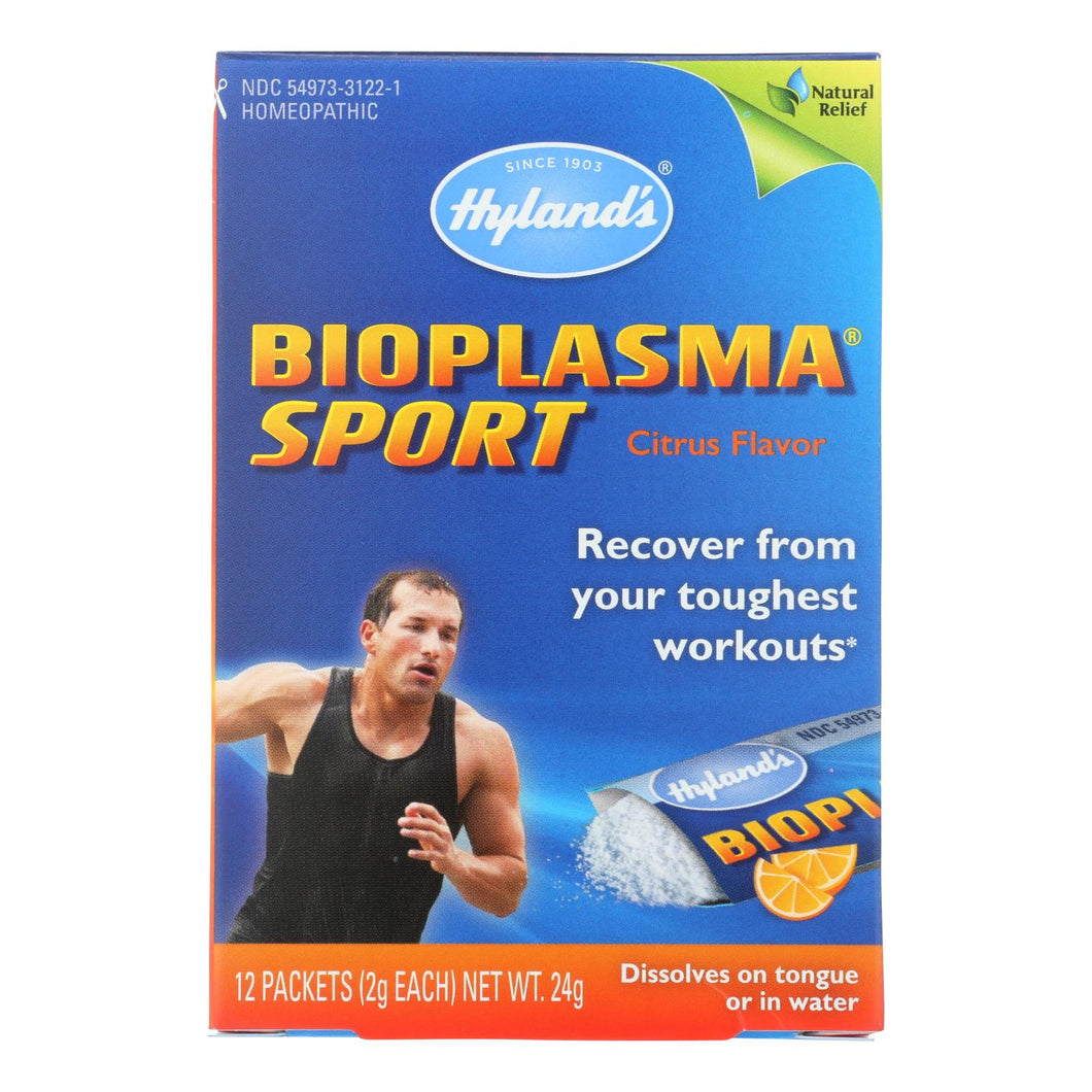 Hylands Homeopathic Bioplasma Sport With Electrolytes - 12 Packets