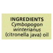 Load image into Gallery viewer, Aura Cacia - Pure Essential Oil Citronella Java - 0.5 Fl Oz
