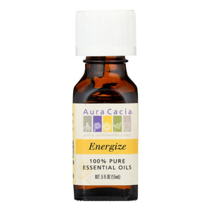 Aura Cacia - Pure Essential Oil Energize - 0.5 Fl Oz