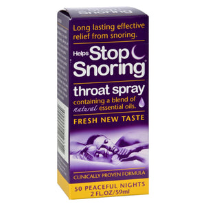 Essential Health Helps Stop Snoring Throat Spray - 2 Fl Oz