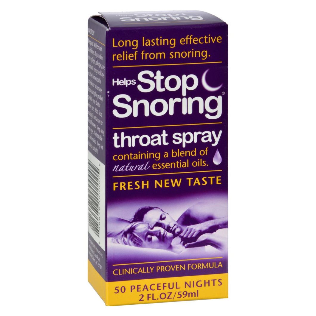 Essential Health Helps Stop Snoring Throat Spray - 2 Fl Oz
