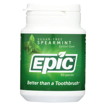 Load image into Gallery viewer, Epic Dental - Xylitol Gum - Spearmint - 50 Count
