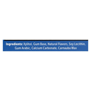 Epic Dental - Xylitol Gum - Peppermint - Case Of 12 - 12 Pack