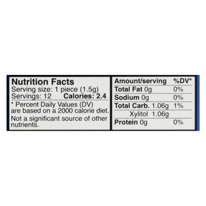 Epic Dental - Xylitol Gum - Peppermint - Case Of 12 - 12 Pack