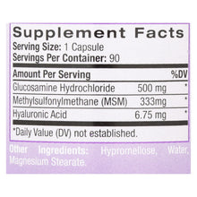 Load image into Gallery viewer, Natrol Vegetarian Hyaluronic Acid Msm And Glucosamine - 90 Capsules

