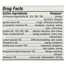 Load image into Gallery viewer, Natrabio Allergy Relief Non-drowsy - 60 Tablets

