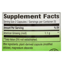 Load image into Gallery viewer, Nature's Way - American Ginseng Root - 50 Capsules
