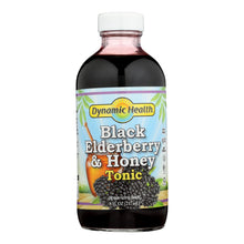 Load image into Gallery viewer, Dynamic Health Black Elderberry Liquid Concentrate - 8 Fl Oz
