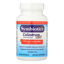 Load image into Gallery viewer, Symbiotics Colostrum Plus - 480 Mg - 120 Capsules
