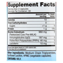 Load image into Gallery viewer, Symbiotics Colostrum Plus - 60 Capsules
