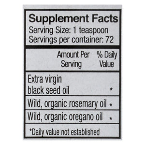 North American Herb And Spice Oil Of Black Seed - 12 Fl Oz