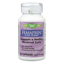 Load image into Gallery viewer, Nature's Way - Femaprin Vitex Extract - 60 Caps
