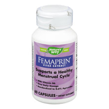 Load image into Gallery viewer, Nature's Way - Femaprin Vitex Extract - 60 Caps
