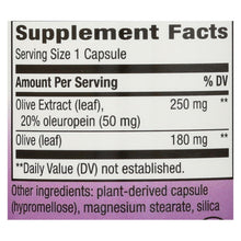 Load image into Gallery viewer, Nature's Way - Olive Leaf Standardized 20% Oleuropein - 60 Vegetarian Capsules
