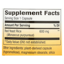 Load image into Gallery viewer, Nature's Way - Red Yeast Rice - 60 Vcaps
