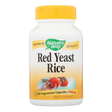 Load image into Gallery viewer, Nature's Way - Red Yeast Rice - 120 Vegetarian Capsules
