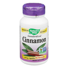 Load image into Gallery viewer, Nature's Way - Cinnamon Standardized - 60 Vcaps
