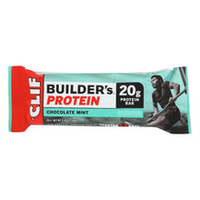 Load image into Gallery viewer, Clif Bar Builder Bar - Chocolate Mint - Case Of 12 - 2.4 Oz
