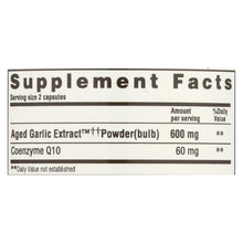 Load image into Gallery viewer, Kyolic - Aged Garlic Extract Coq10 Formula 110 - 100 Capsules

