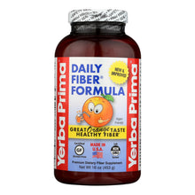 Load image into Gallery viewer, Yerba Prima Daily Fiber Formula, Orange Flavor  - 1 Each - 16 Oz
