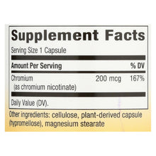 Load image into Gallery viewer, Nature's Way - Gtf Chromium Polynicotinate - 100 Capsules
