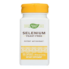 Load image into Gallery viewer, Nature's Way - Selenium - 200 Mcg - 100 Capsules
