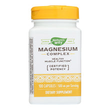Load image into Gallery viewer, Nature's Way - Magnesium Complex - 100 Capsules
