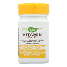 Load image into Gallery viewer, Nature's Way - Vitamin B-12 - 2000 Mcg - 100 Lozenges
