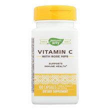 Load image into Gallery viewer, Nature's Way - Vitamin C-500 With Rose Hips - 500 Mg - 100 Capsules
