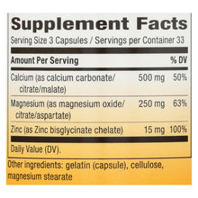 Load image into Gallery viewer, Nature's Way - Calcium Mag And Zinc - Mineral Complex - 100 Capsules
