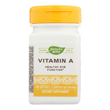 Load image into Gallery viewer, Nature's Way - Vitamin A - 10000 Iu - 100 Softgels
