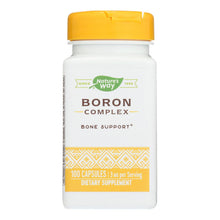 Load image into Gallery viewer, Nature's Way - Boron Complex - 100 Capsules
