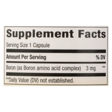 Load image into Gallery viewer, Nature's Way - Boron Complex - 100 Capsules
