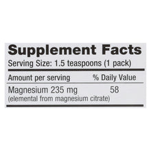 Load image into Gallery viewer, Natural Vitality Magnesium Natural Calm Raspberry Lemon - 30 Packets
