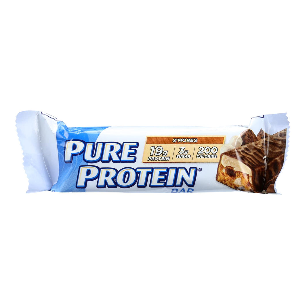 Pure Protein Bar - S'mores - Case Of 6 - 50 Grams