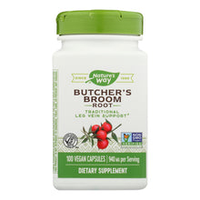 Load image into Gallery viewer, Nature's Way - Butcher's Broom - 100 Capsules
