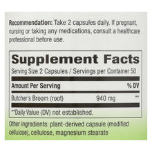 Load image into Gallery viewer, Nature's Way - Butcher's Broom - 100 Capsules
