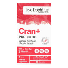 Load image into Gallery viewer, Kyolic - Cran Logic Cran-max Cranberry Extract Plus Probiotics - 60 Capsules

