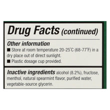 Load image into Gallery viewer, Nature's Way - Umcka Coldcare Syrup Menthol - 8 Fl Oz
