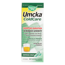 Load image into Gallery viewer, Nature's Way - Umcka Coldcare Syrup Menthol - 8 Fl Oz
