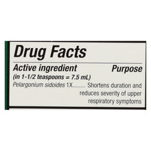 Load image into Gallery viewer, Nature's Way - Umcka Coldcare Syrup Menthol - 8 Fl Oz
