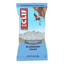 Load image into Gallery viewer, Clif Bar - Organic Blueberry Crisp - Case Of 12 - 2.4 Oz
