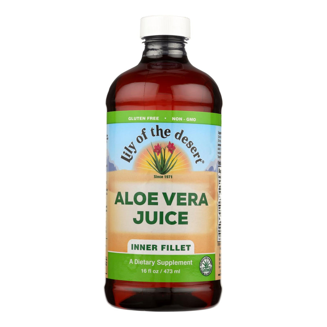 Lily Of The Desert - Aloe Vera Juice - Inner Fillet - 16 Oz - 1 Each