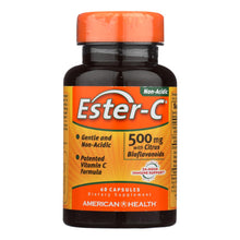 Load image into Gallery viewer, American Health - Ester-c With Citrus Bioflavonoids - 500 Mg - 60 Capsules
