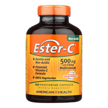 Load image into Gallery viewer, American Health - Ester-c With Citrus Bioflavonoids - 500 Mg - 240 Vegetarian Capsules
