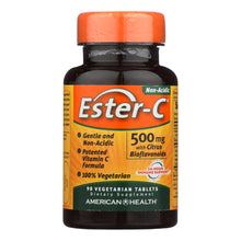 Load image into Gallery viewer, American Health - Ester-c With Citrus Bioflavonoids - 500 Mg - 90 Vegetarian Tablets
