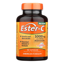 Load image into Gallery viewer, American Health - Ester-c With Citrus Bioflavonoids - 1000 Mg - 90 Capsules
